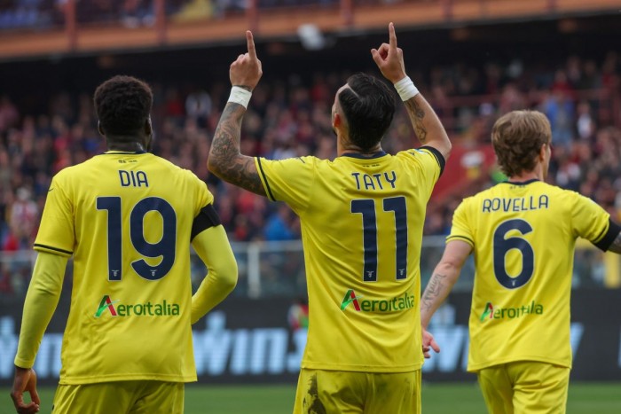 Castellanos e Dia rilanciano la Lazio, 2-0 sul Genoa al Ferraris Castellanos e Dia rilanciano la Lazio, 2-0 sul Genoa al Ferraris