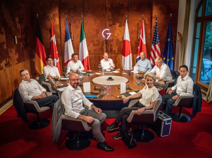 G7 “Sosterremo Kiev per tutto il tempo necessario”